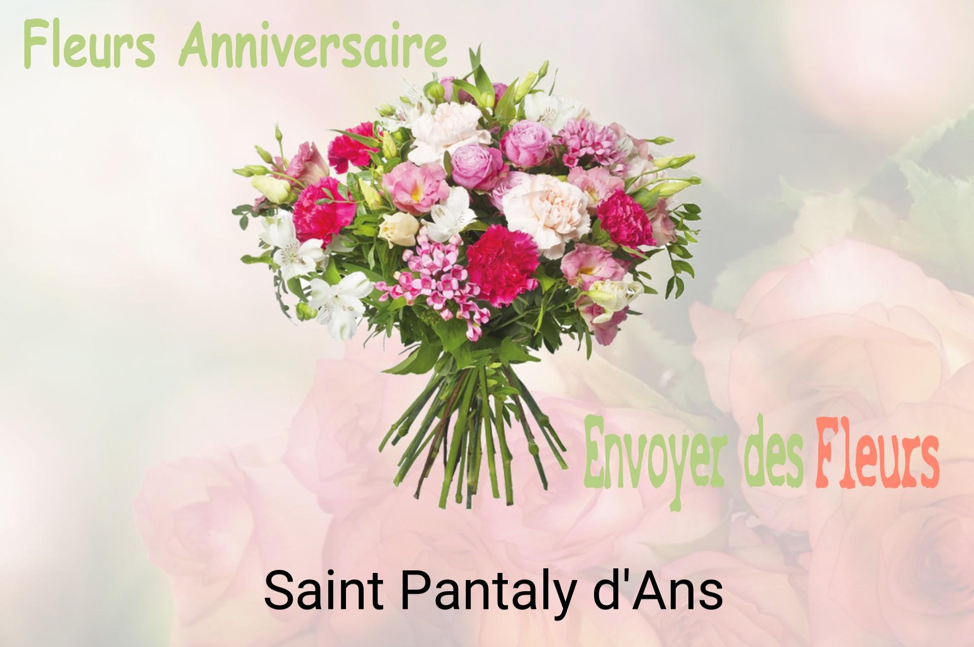 Bouquet de fleurs d’anniversaire livré à Saint-Pantaly-d'Ans